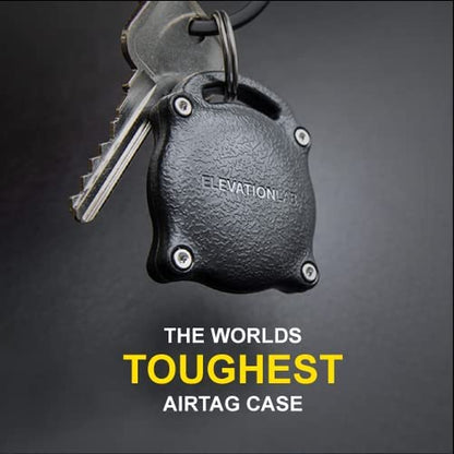 Tagvault Airtag Keychain (2 Pack) - the Original Waterproof Airtag Case | Indestructible, Ultra-Compact | by